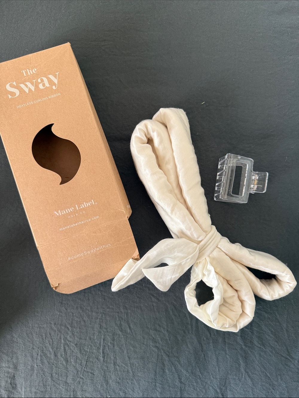 Mane Label The Sway Heatless Curling Ribbon - Cream